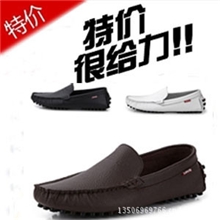 新款纯牛皮经典豆豆男鞋子单鞋英伦韩版休闲男帆船鞋驾车鞋套脚