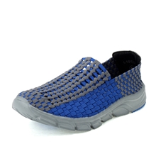 男流行手工男鞋镂空透气编织鞋懒人鞋套脚休闲鞋
