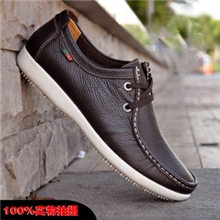 秋冬新款駱駝正品男士日常休闲男鞋时尚百搭超软底皮鞋流行男鞋子