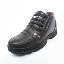 蒙古公牛男鞋棉鞋男士休闲皮质纯色休闲大气保暖棉鞋皮鞋1105