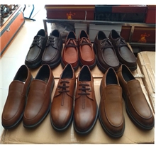 工厂低价品牌外贸真皮男鞋外贸鞋库存鞋样版鞋处理批发