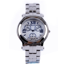 可换圈环女表石英机芯钛合金精钢女表多色可选厂家直销