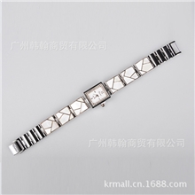 明星同款SAVINA手表天然母贝陶瓷女式手链表热销中JW1646A女表