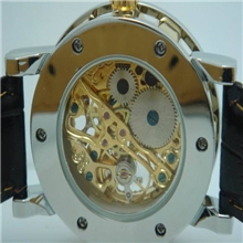 机械手表镂空手表外贸手表机械镂空手表机械礼品表机械表