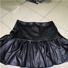 菁菁秀kaki奈奈秀杨幂同款走秀款棒球半身皮短裙