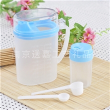 供应250克控油壶四件套控盐勺限油壶控油壶限盐罐2克控盐勺