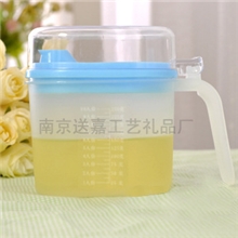 【厂家供应】250克自带刻度控油壶健康礼品限油壶油壶