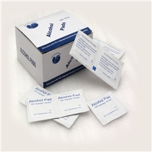 厂家直销5*5CM医用清洁湿巾酒精消毒片旅行居家必备宝洁酒精棉片