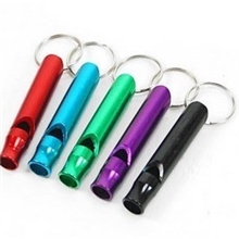 大量供应铝合金口哨哨子口哨正品求生哨救生哨