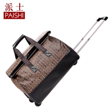 厂家直销大容量休闲复古拉杆包手提包旅行箱包行李包可订做礼品包