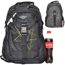 曼斯特佳韩版学生书包14寸笔记本背包男女双肩包多功能旅游包1637