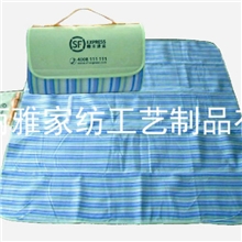 厂家销售防水野餐垫单面绒彩条野餐垫FG-8034野餐垫