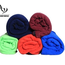 供应抓绒睡袋户外毯子野营睡袋户外睡袋