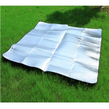 厂家直销2X1.5米双人双面铝膜防潮野餐垫帐篷地垫保暖垫野营垫