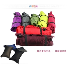 供应室内户外自动充气枕头旅行枕高弹干爽枕头舒适型