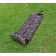 供应高品质自动充气防潮垫迷彩单人可拼接充气垫充气床