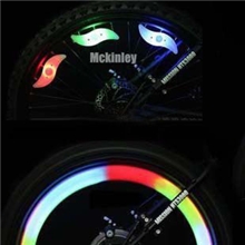 炫彩辐条灯硅胶辐条灯，钢丝灯风火轮，警示灯红蓝绿七彩