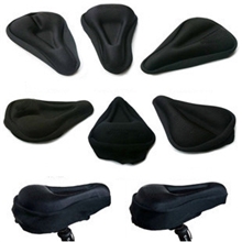 自行车配件3D座垫套自行车座垫套山地车坐垫套加厚硅胶胶垫座