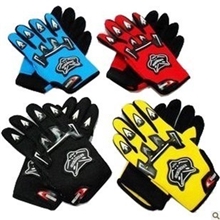 狐狸头手套骑行全指手套摩托车骑士专用手套自行车全指手套
