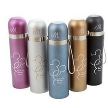 大量供应米奇杯金属磨砂不锈钢卡通迪斯尼保温杯500ml