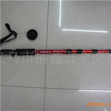 【厂家直销】主营（航空铝合金登山杖.老K四节.）