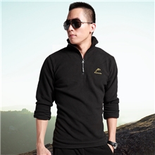 渔民部落抓绒衣男立领套头户外抓绒衣冲锋衣内胆抓绒衣