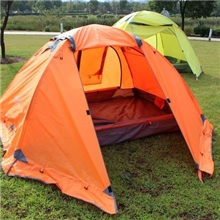 超强铝杆防雨四季帐带雪裙双人双层冬季帐篷专业定做