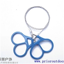 3mm塑料手柄钢丝锯不锈钢丝户外救生锯子轻便易携带现货供应