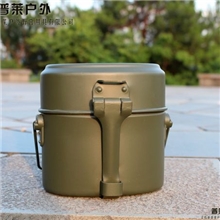 纯铝德式便当饭盒二战德军饭盒德式饭盒工厂直销质量保证