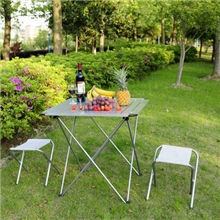 厂家供应新款户外野营休闲折叠铝合金桌量大从优
