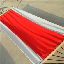 新品上市全网最低厂家直销带棍网眼布双色吊床200*110【含绑绳】