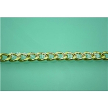 厂家销售五金饰品链条服装装饰铜链条kcm链条装饰链条