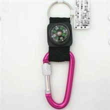 厂家推荐户外必备用品铝合金登山扣指南针6号D型登山扣