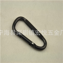 带锁快挂扣铝合金登山扣厂家直销