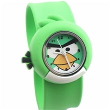 圆形表盘之愤怒的小鸟系列可爱卡通风格愤怒小鸟厂家直销