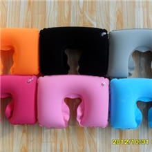 供应充气植绒枕头,充气枕头,航空枕,旅行三件套,