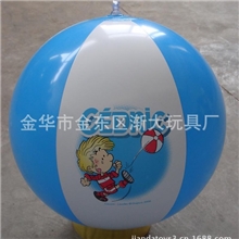 （厂家直销）充气沙滩球，可加印LOGO，beachball