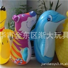 厂家生产供应充气公仔不倒翁各种尺寸可定制加LOGO