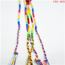五彩线手绳厂家端午辟邪手链经典畅销款多颜色手绳手工工艺
