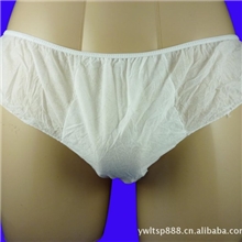 厂家直销高质量一次性内裤无纺布内裤男士三角纸内裤酒店桑拿用品