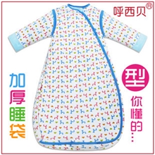 呼西贝婴儿睡袋秋冬加长大童面包儿童睡袋宝宝防踢被