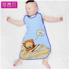 呼西贝全棉肚兜睡袋春夏季婴儿睡袋宝宝防踢被儿童薄款纯棉睡袋