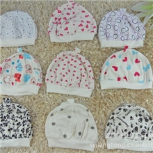 超低价格厂家直销纯棉双层婴儿/新生儿/胎帽/宝宝帽护头/里帽