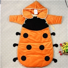 一件代发宝宝睡袋纯棉天鹅绒加厚秋冬儿童睡袋防踢被厂家批发