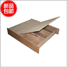 （包物流促销价）高箱床液压箱体松木高箱床
