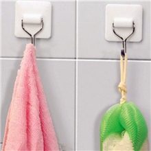 振兴GM235塑料方形铁钩2个装承重1.0kg/衣钩/强力粘钩/可定制