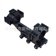 一体管夹30mm管径20mm卡槽3面鱼骨高端夹具