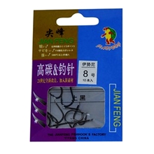 尖峰伊势尼鱼钩/极品钓针/有倒刺鱼钩/渔具/垂钓用品
