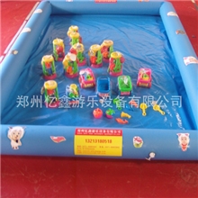 大型充气玩具，充气儿童水池，充气沙滩池。