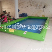 大型充气玩具，充气沙滩池，冲气儿童钓鱼池